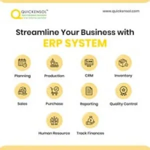 Erp software development services || quickensol