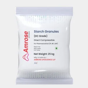 Buy starch granules – pharma and food grade available