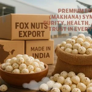 Top fox nuts (makhana) exporters from india