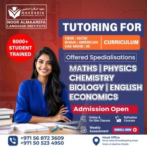 Your success starts here: expert tutoring call +971 56 872 3609