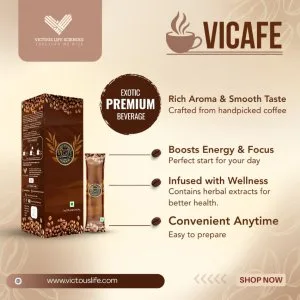 Buy diabetic-friendly & wellness coffee online in india | victou