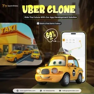 Spotnrides uber clone app – white-label solution for startups
