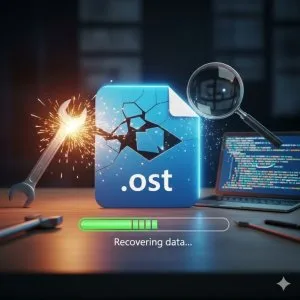 Repair ost corruption caused by server failures - fixvare tool
