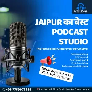 Podcast studio on rent near me | handicrunch jaipur