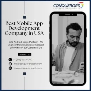Best mobile app development company in usa | conquerors tech