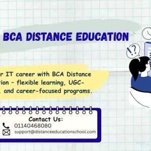 Bachelor of computer applications via distance learning
