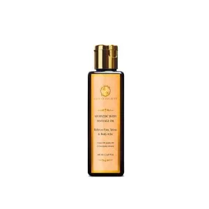 Ayurvedic body massage oil for dry skin