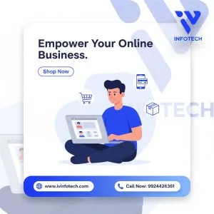 Ecommerce website & mobile app development – iv infotech mahesan