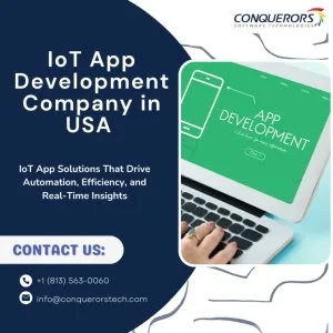 Iot app development company in usa | conquerors tech