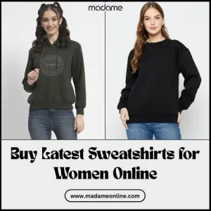 Buy latest sweatshirts for women online
