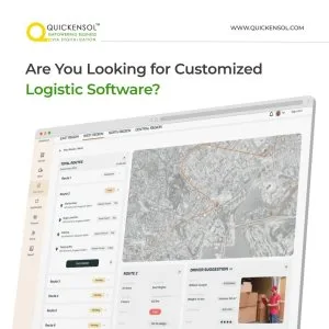 Custom erp software for logistics | quickensol erp solutions