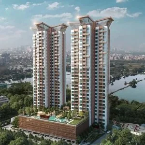 Merlin niyasa: 3/4 bhk south-open flats in ruby