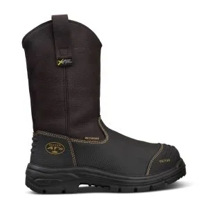 Pull on work boots for womens