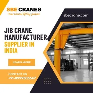 Jib crane manufacturer & supplier in india – sbe crane