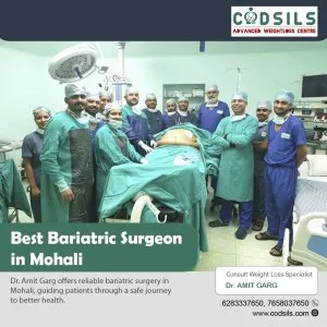 Best bariatric surgeon in mohali – dr amit garg at codsils