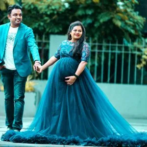 Indoor maternity photoshoot in bangalore