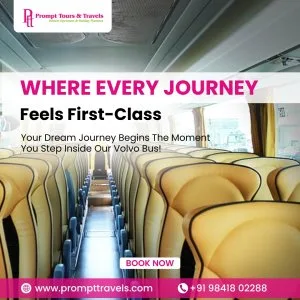 Where every journey feels first class | volvo bus rental in chen