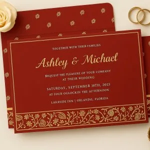 Indian wedding invitations | stylish templates
