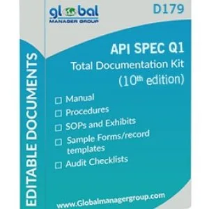 Api spec q1 10th edition documentation by global manager group