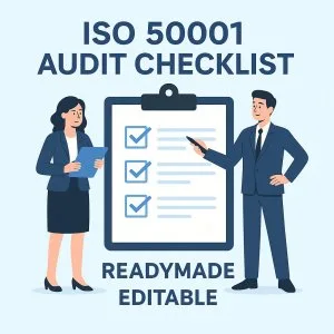 Iso 50001 audit checklist with complete documents
