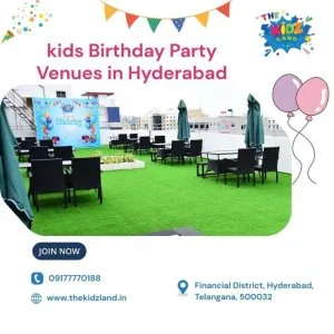 Kids birthday party venues in hyderabad