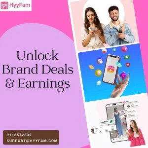 Unlock brand deals & earnings
