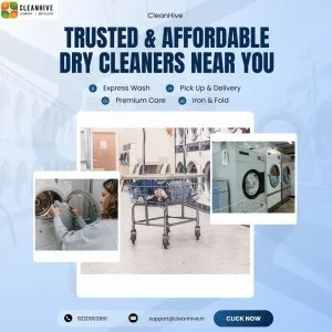 Trustable & affordable dry cleaners near you