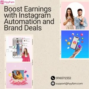 Boost earnings with instagram automation and brand deals