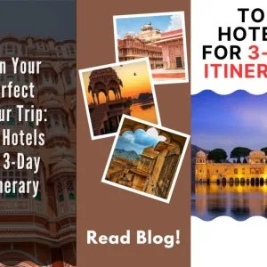 Book the best stay: top hotels for 3-day itinerary in jaipur