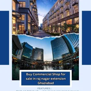 Buy commercial shop for sale in raj nagar extension ghaziabad