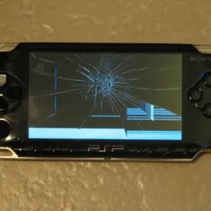 Screen repair and replacement for broken psp