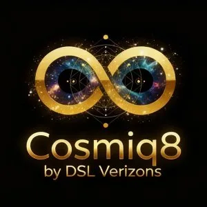 Cosmiq8 quantum healing frequency card