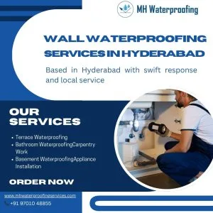 Wall waterproofing services in hyderabad | mh waterproofing serv