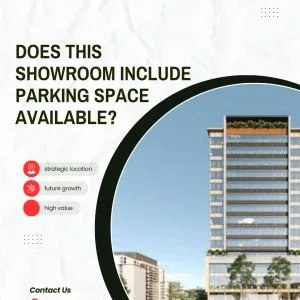 Does this showroom include parking space available?