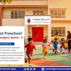 Best preschool in gurgaon, sector - 4 | cambridge montessori pre