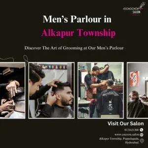 Men s parlour in alkapur township | 8121631200 | cocoon salon