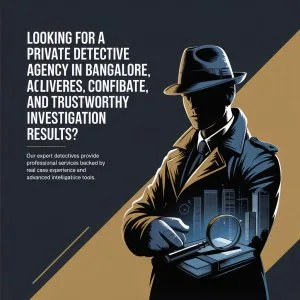 Private detective agency in bangalore