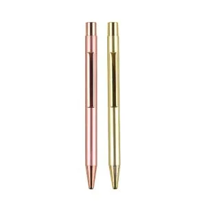 Metal ballpoint pens