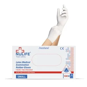 Premium latex gloves tested for skin comfort