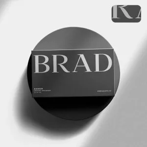 Matte visiting cards