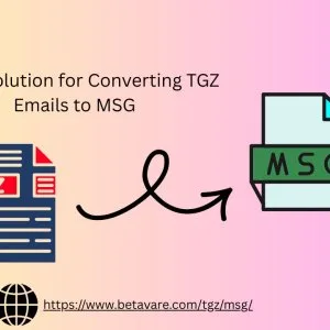 Quick solution for converting tgz emails to msg
