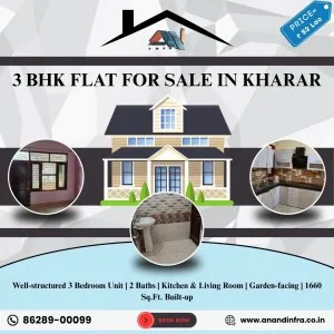 3 bhk flats for sale in kharar