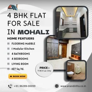 4 bhk flats for sale in mohali
