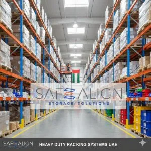 Premium heavy duty racking systems uae