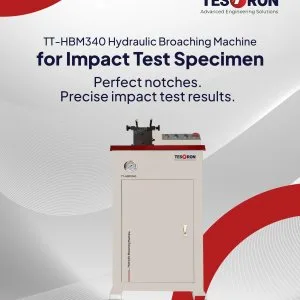 Tt-hbm340 hydraulic broaching machine for impact test specimen