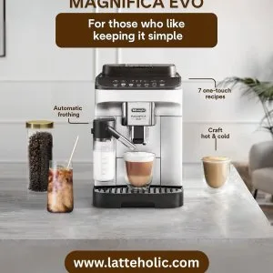 De longhi magnifica evo: 7 coffee drinks in just one touch
