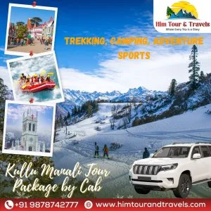 Kullu manali tour package by cab – book now