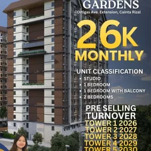 Residential condo for sale in cainta rizal