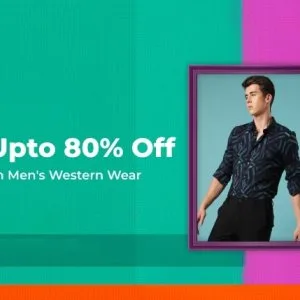 Upto 80% off on men s western wear