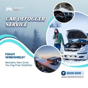 Car defogger & windshield repair for clear winter drive